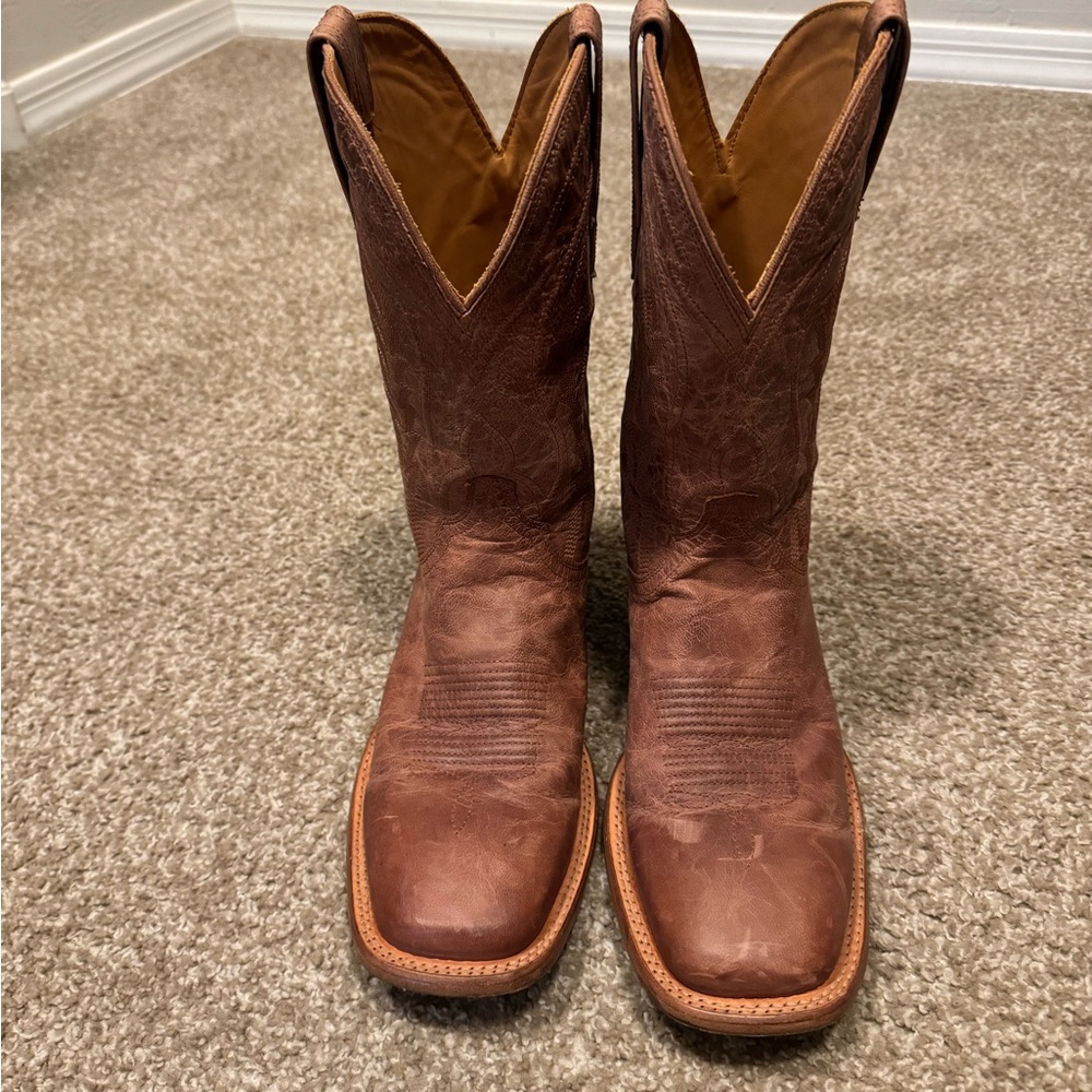 Tecovas ”THE DOC” square toe cowboy boots 11.5 D